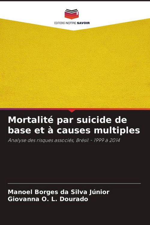 Produktbild: Mortalit&eacute; par suicide de base et &agrave; causes multiples