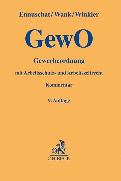 Produktbild: Gewerbeordnung. GewO