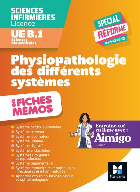 Produktbild: L'UE B1 en fiches m&eacute;mos - Sciences biom&eacute;dicales - Physiopathologie des diff&eacute;rents syst&egrave;mes - DEI