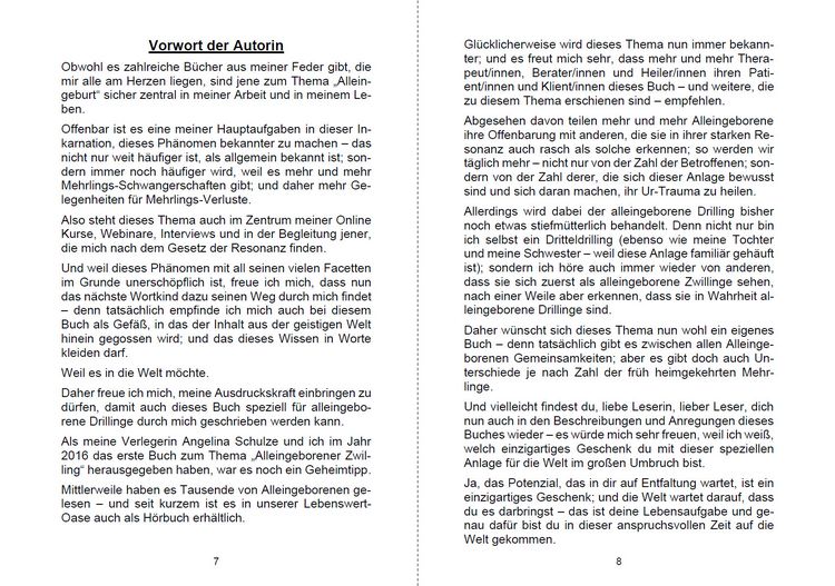 Produktbild: Alleingeborener Drilling Du Bist Nicht Allein