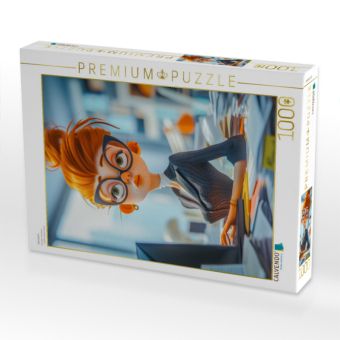 Produktbild: CALVENDO Puzzle Sekret&auml;rin | 1000 Teile Lege-Gr&ouml;&szlig;e 64x48cm Foto-Puzzle f&uuml;r gl&uuml;ckliche Stunden