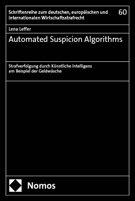 Produktbild: Automated Suspicion Algorithms