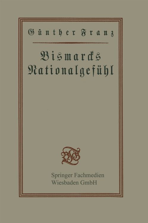 Produktbild: Bismarcks Nationalgef&uuml;hl