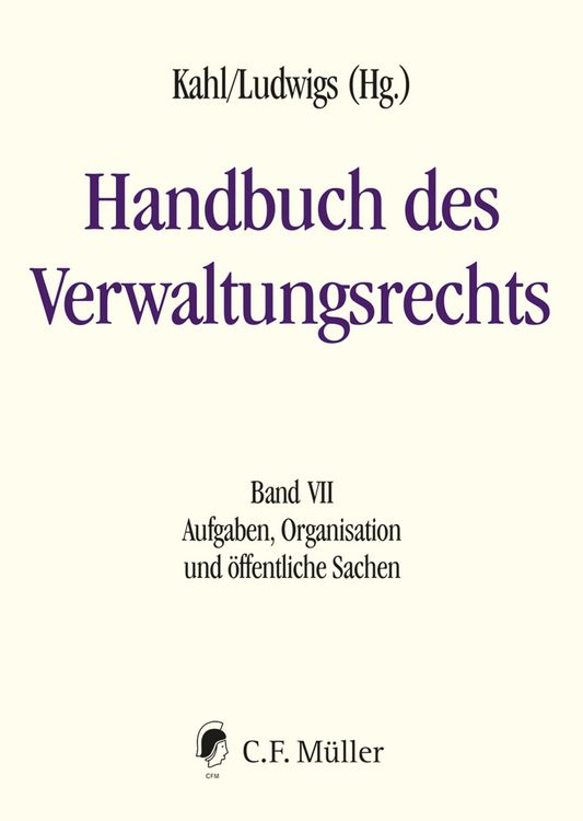 Produktbild: Handbuch des Verwaltungsrechts