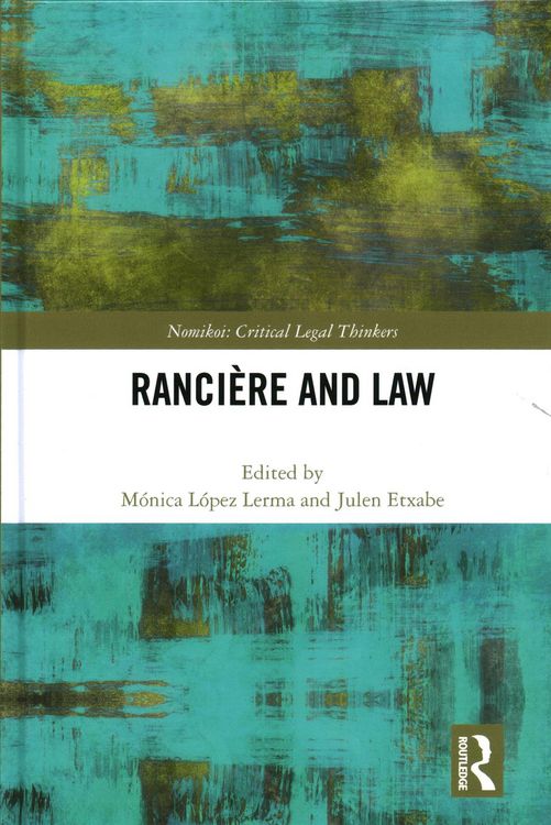 Produktbild: Ranciere and Law