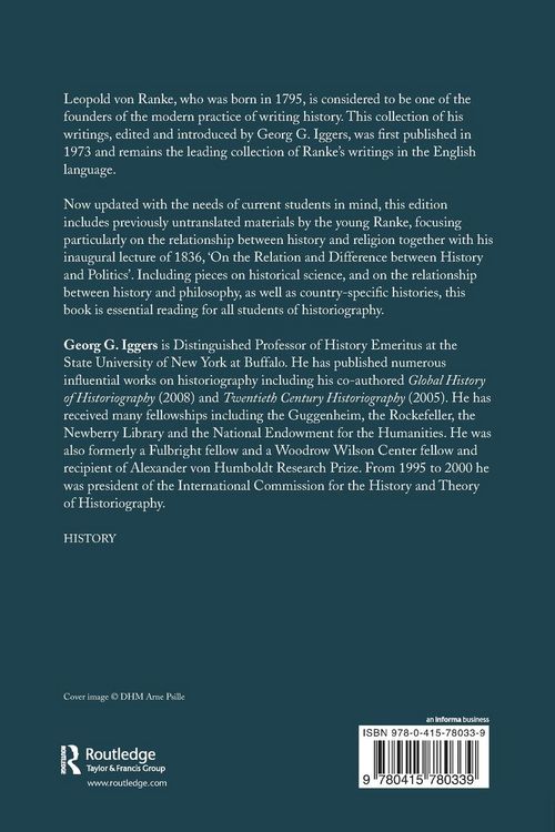 Produktbild: The Theory and Practice of History