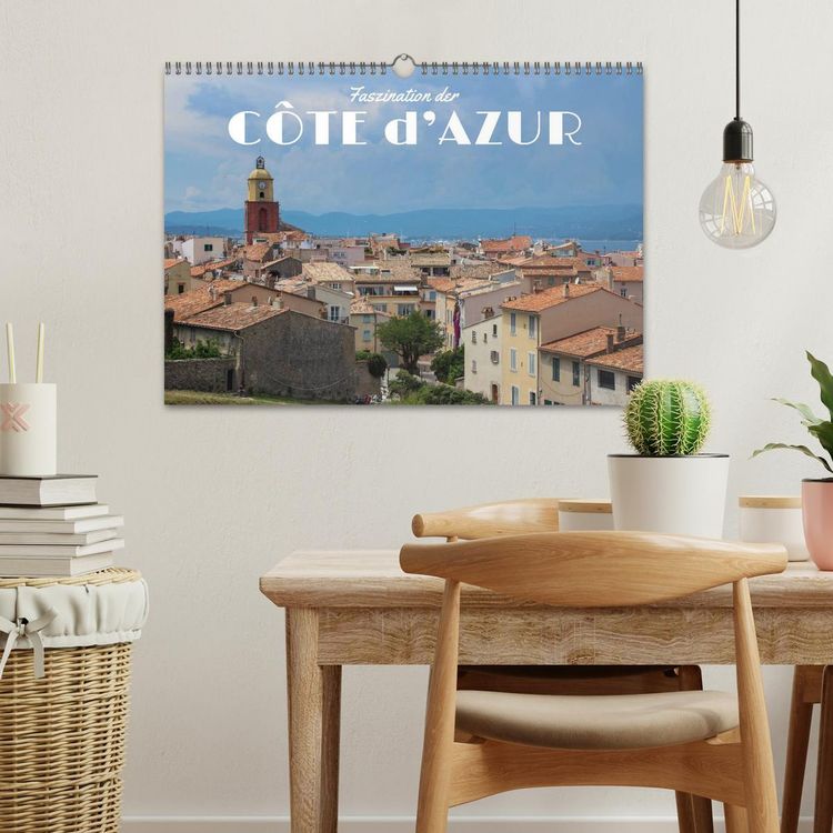 Produktbild: Faszination der C&ocirc;te d'Azur (Wandkalender 2026 DIN A3 quer), CALVENDO Monatskalender