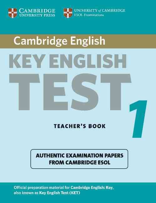 Produktbild: Cambridge Key English Test 1 Teacher's Book