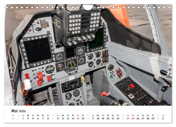 Produktbild: Flight deck - das beste B&uuml;ro (Wandkalender 2026 DIN A4 quer), CALVENDO Monatskalender
