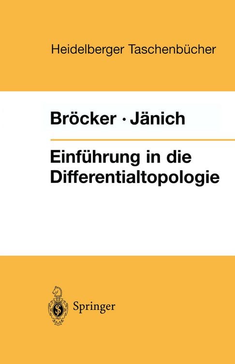 Produktbild: Einf&uuml;hrung in die Differentialtopologie