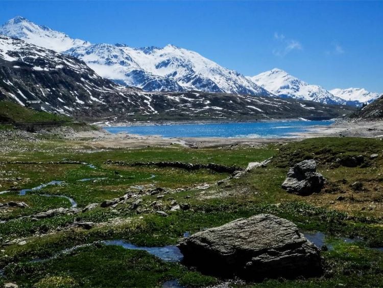 Produktbild: CALVENDO Puzzle Spl&uuml;genpass, Alpen | 1000 Teile Lege-Gr&ouml;&szlig;e 64x48cm Foto-Puzzle f&uuml;r gl&uuml;ckliche Stunden