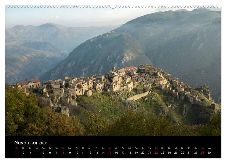 Produktbild: Italiens wilde Sch&ouml;nheit - Abseits der gro&szlig;en St&auml;dte (hochwertiger Premium Wandkalender 2026 DIN A2 quer), Kunstdruck in Hochglanz