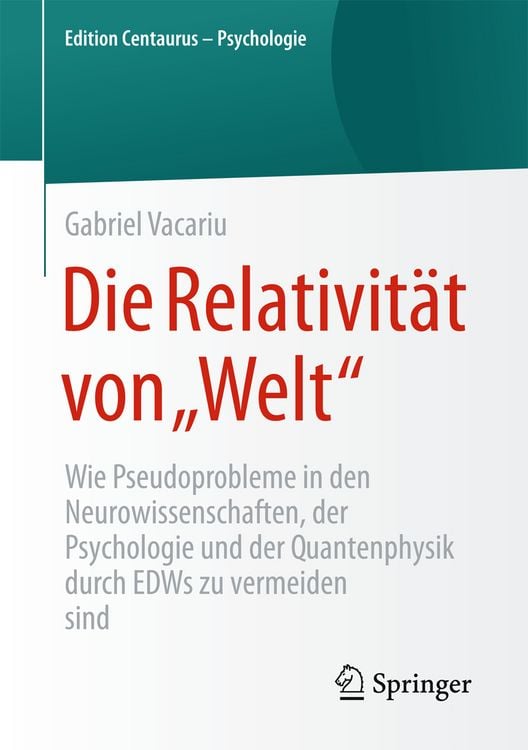 Produktbild: Die Relativit&auml;t von &bdquo;Welt&ldquo;