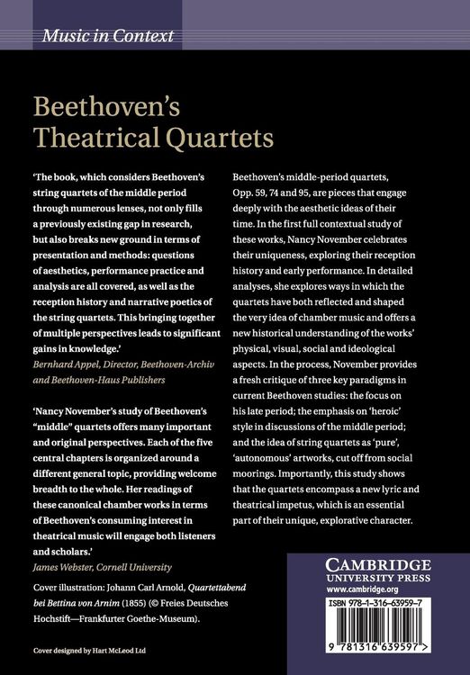 Produktbild: Beethoven's Theatrical Quartets