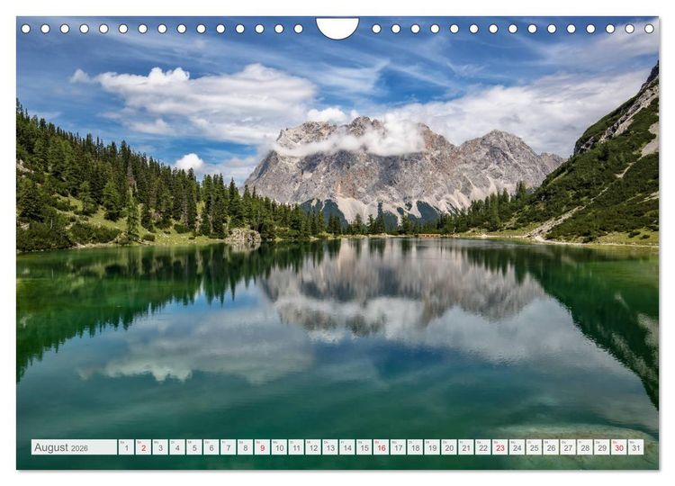 Produktbild: Faszinierende Bergwelten (Wandkalender 2026 DIN A4 quer), CALVENDO Monatskalender