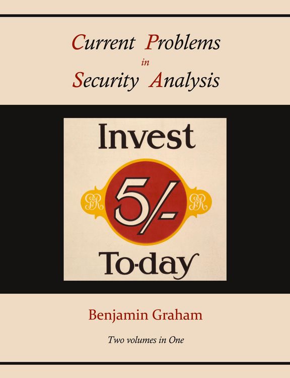 Produktbild: Current Problems in Security Analysis (Two volumes in One)