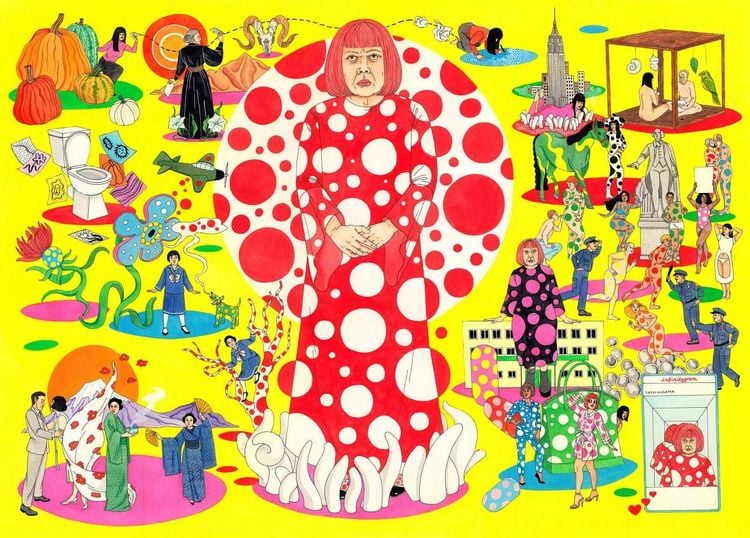 Produktbild: The World of Yayoi Kusama
