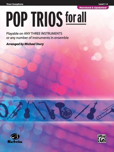 Produktbild: Pop Trios for All - Tenor Saxophone