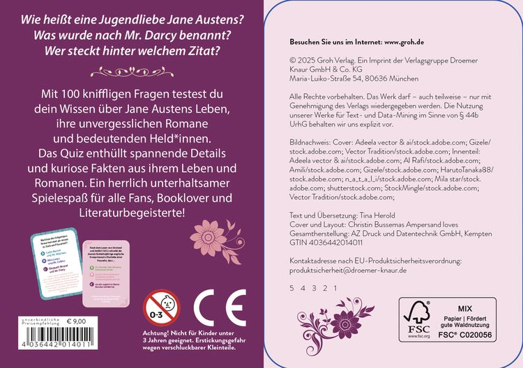 Produktbild: Kennst du Jane Austen?