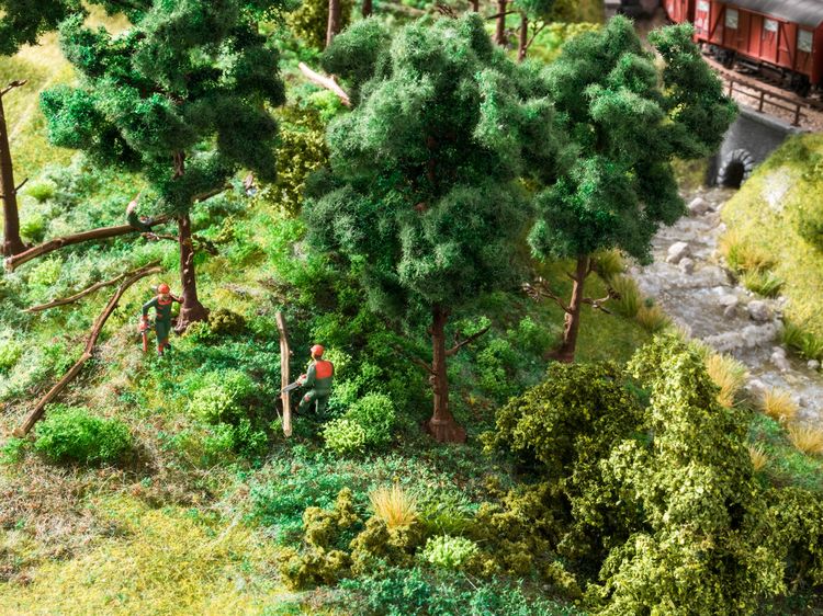 Produktbild: NOCH N Baumf&auml;llarbeiten Bemalt, Sound-Szene