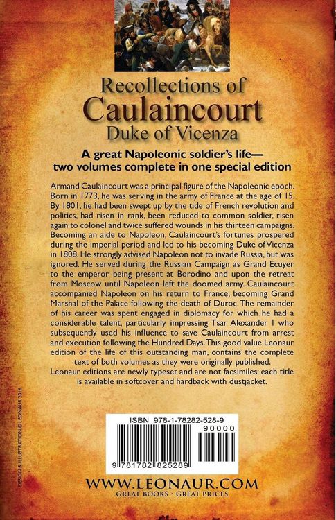 Produktbild: Recollections of Caulaincourt, Duke of Vicenza
