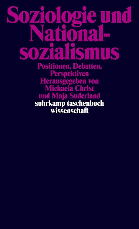 Produktbild: Soziologie und Nationalsozialismus
