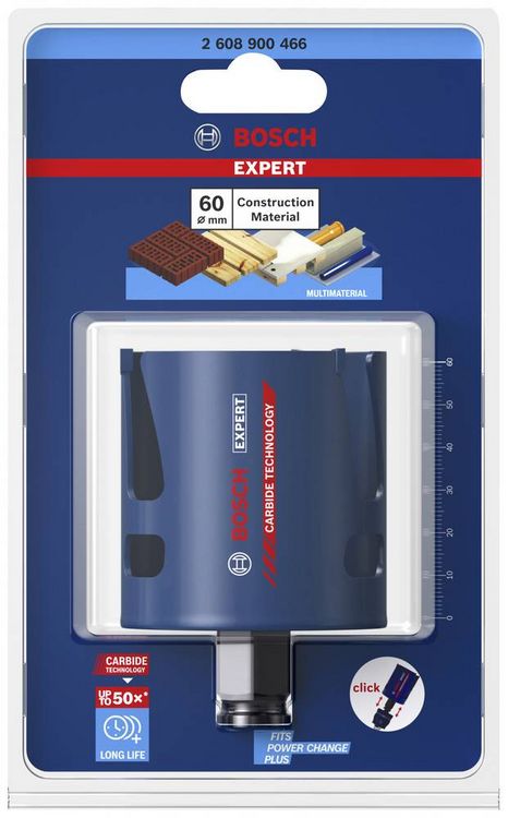 Produktbild: Bosch Accessories EXPERT Construction 2608900466 Lochs&auml;ge 1 St&uuml;ck 60mm 1St.
