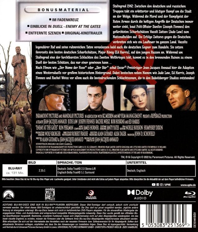 Produktbild: Duell - Enemy at the Gates