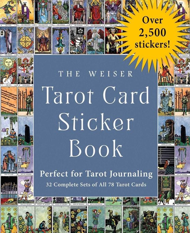 Produktbild: The Weiser Tarot Card Sticker Book