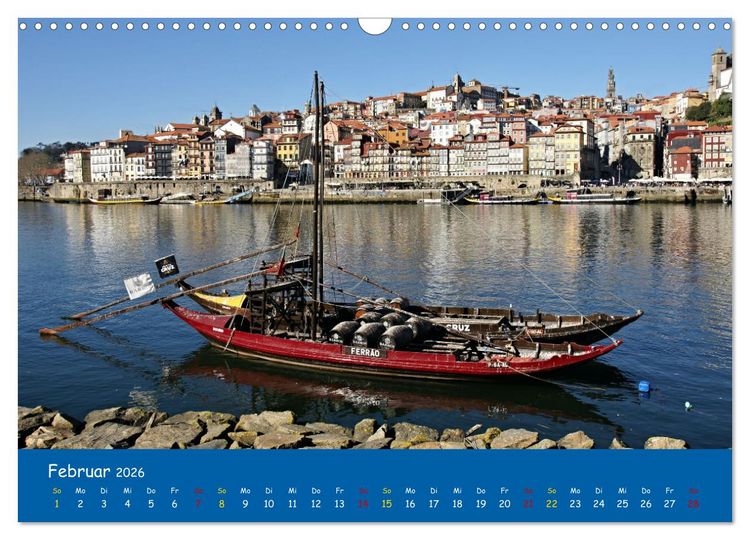 Produktbild: Der Norden von Portugal (Wandkalender 2026 DIN A3 quer), CALVENDO Monatskalender