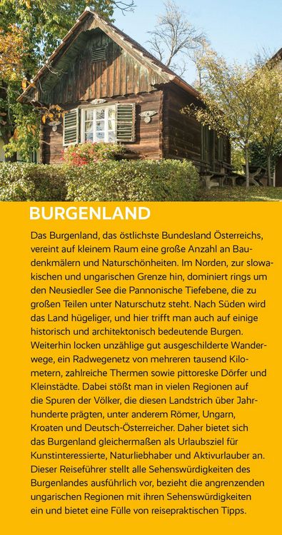 Produktbild: TRESCHER Reisef&uuml;hrer Burgenland