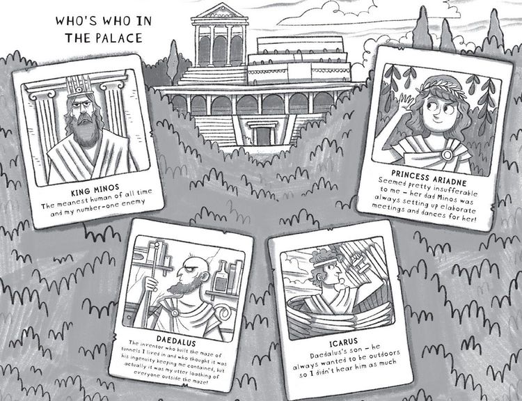 Produktbild: Monster Diaries: The Minotaur and the Greatest Escape Ever