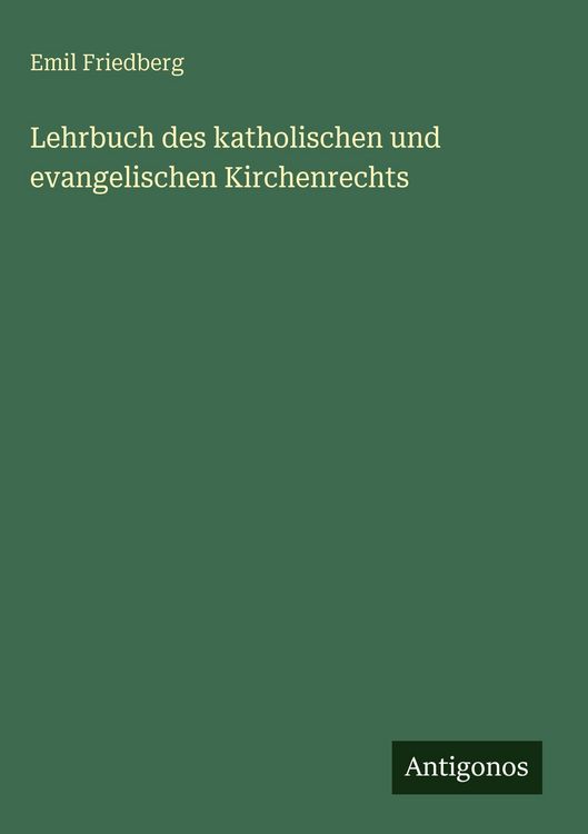Produktbild: Lehrbuch des katholischen und evangelischen Kirchenrechts