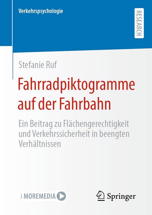 Produktbild: Fahrradpiktogramme auf der Fahrbahn