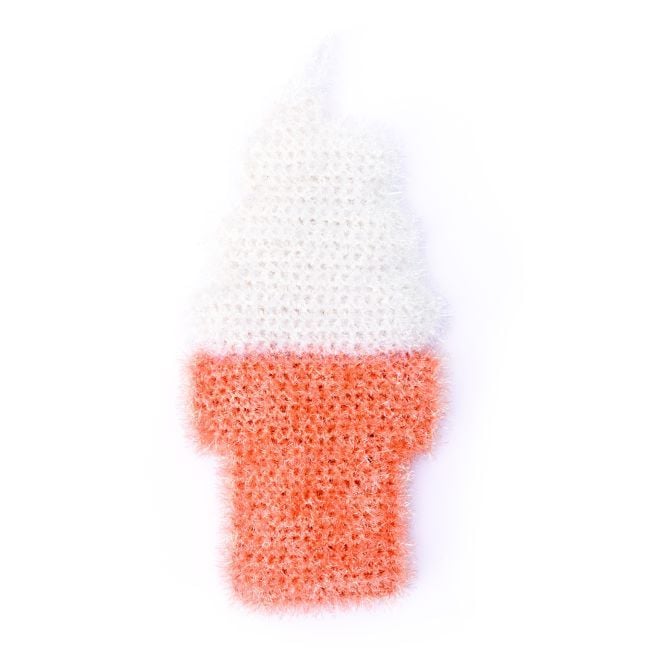 Produktbild: Sp&uuml;lschwammgarn Creative Bubble Wei&szlig;