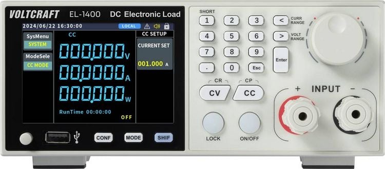 Produktbild: VOLTCRAFT EL-1400 Elektronische Last 150 V/DC 40A 400W