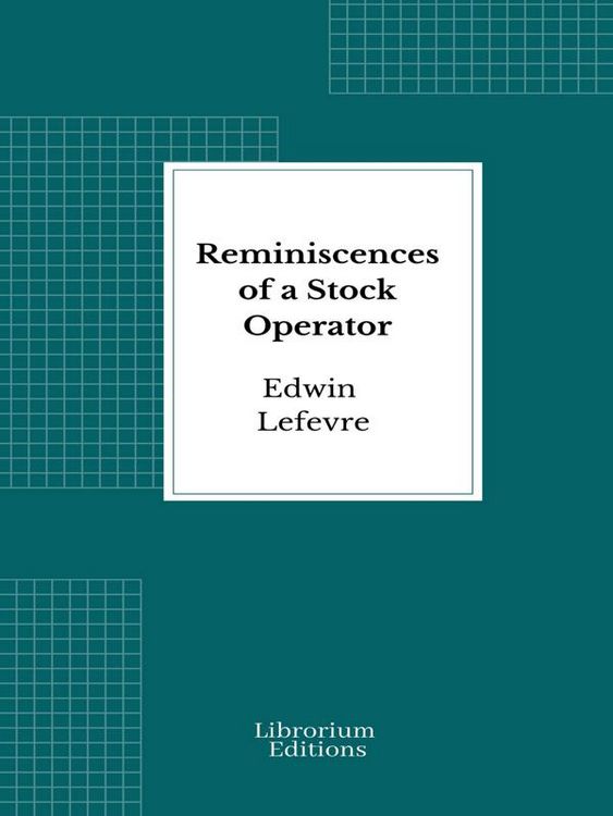 Produktbild: Reminiscences of a Stock Operator