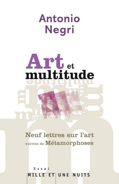 Produktbild: Art et multitude. Neuf lettres sur l'art
