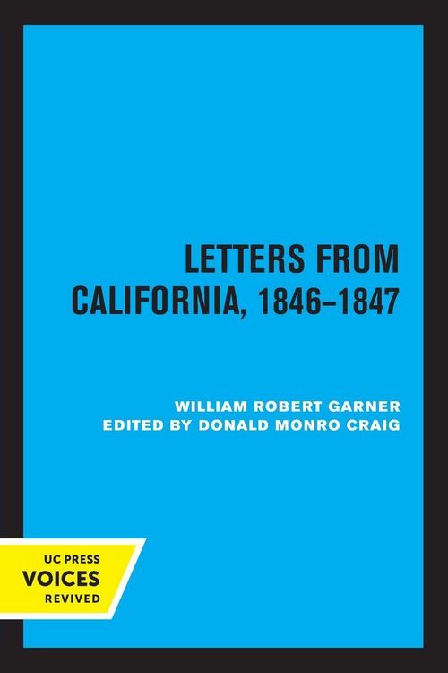 Produktbild: Letters from California 1846-1847
