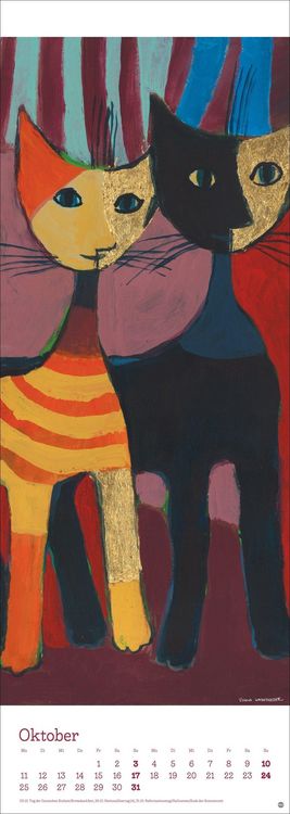 Produktbild: Rosina Wachtmeister Vertical Kalender 2027