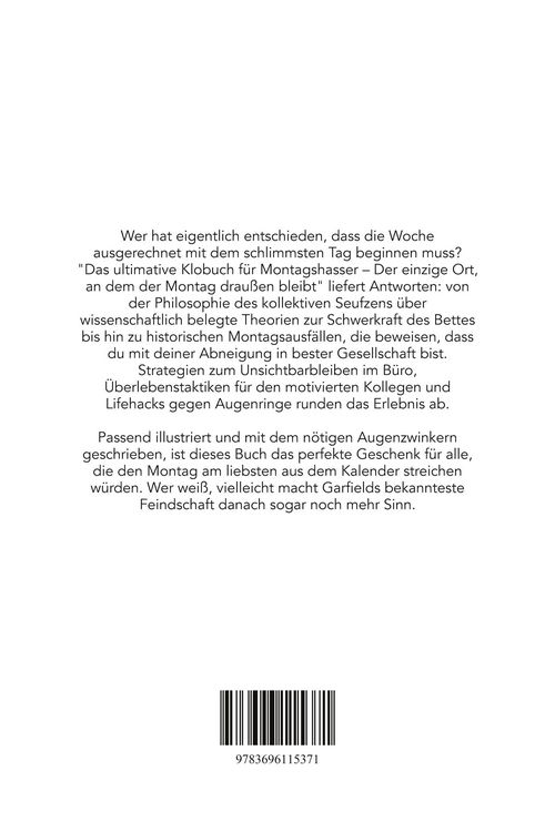 Produktbild: Das ultimative Klobuch f&uuml;r Montagshasser