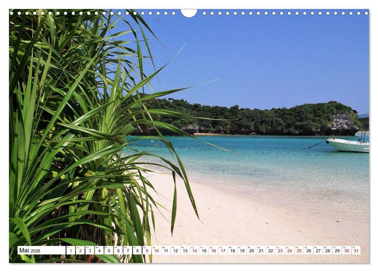 Produktbild: Okinawa - Subtropische Inselwelt im S&uuml;den Japans (Wandkalender 2026 DIN A3 quer), CALVENDO Monatskalender