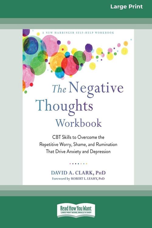 Produktbild: The Negative Thoughts Workbook