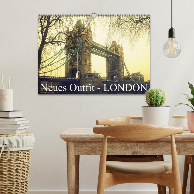 Produktbild: Neues Outfit - LONDON (Wandkalender 2026 DIN A3 quer), CALVENDO Monatskalender