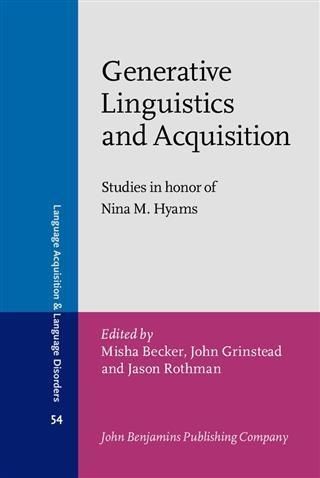 Produktbild: Generative Linguistics and Acquisition
