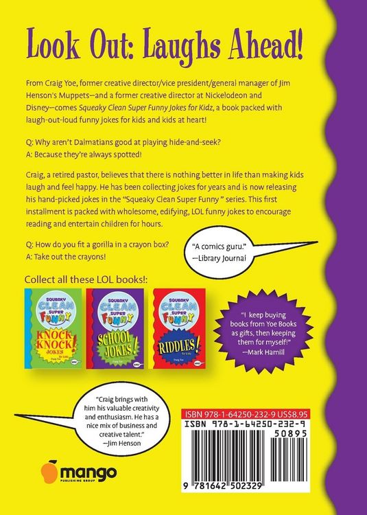 Produktbild: Squeaky Clean Super Funny Jokes for Kidz