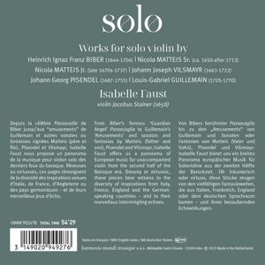 Produktbild: Solo: Matteis - Pisendel - Biber - Guillemain - Vi