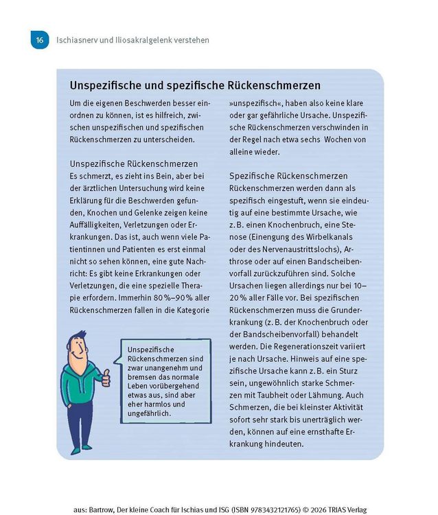 Produktbild: Der kleine Coach f&uuml;r Ischias und ISG