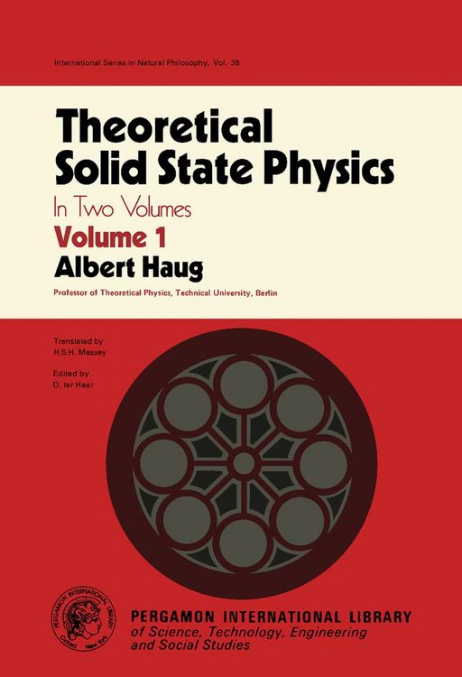 Produktbild: Theoretical Solid State Physics