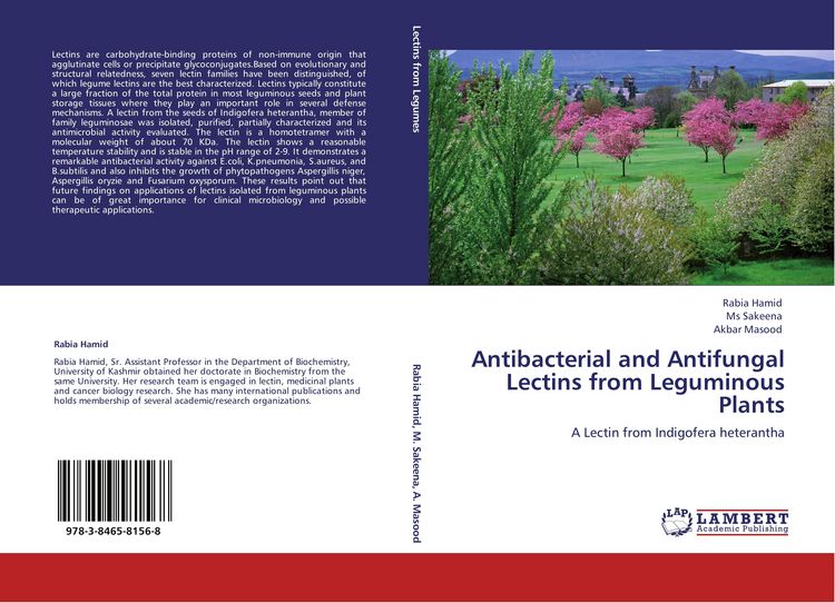 Produktbild: Antibacterial and Antifungal Lectins from Leguminous Plants
